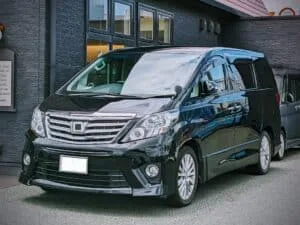 ワンボックスカーの画像